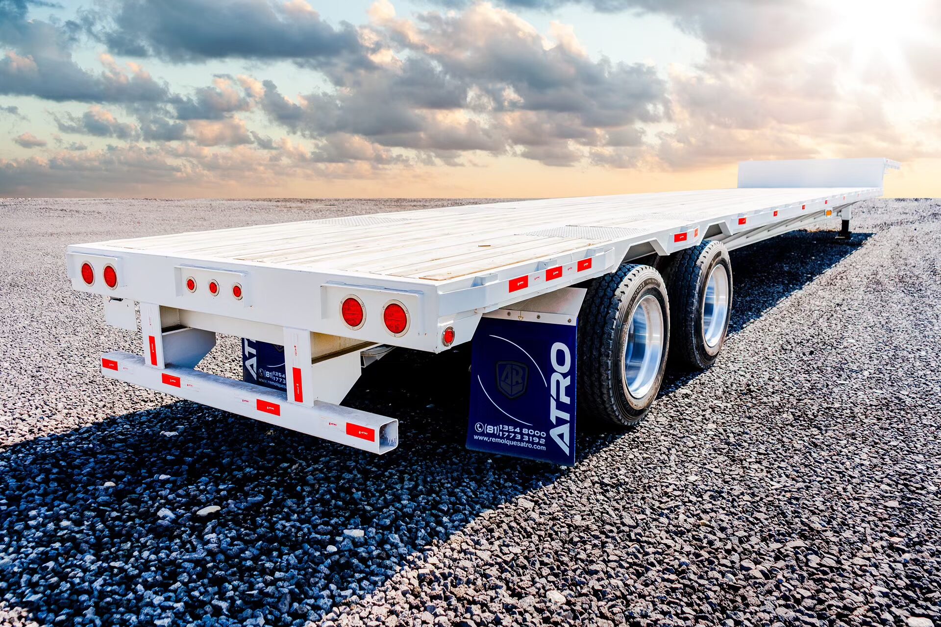 Plataforma Extendible 20-40 Pies 2 Ejes