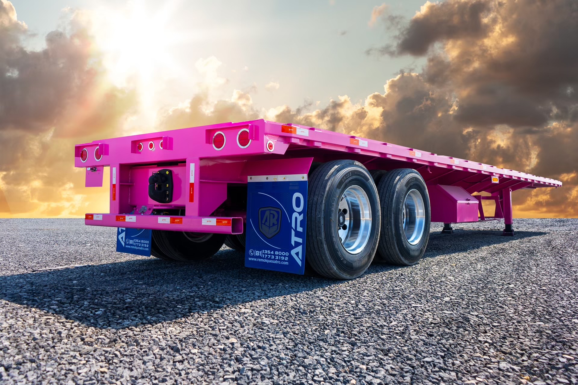 Plataforma 40 Pies 2 Ejes High Cube