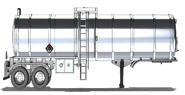 Tanque 34,000 Lts Aluminio 2 Ejes